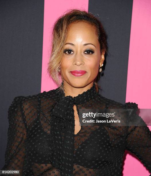Actress Essence Atkins attends the premiere of "Girls Trip" at Regal LA Live Stadium 14 on July 13, 2017 in Los Angeles, California.