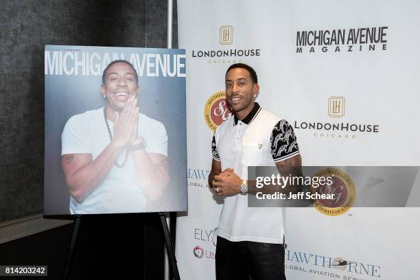 Ludacris attends Michigan Avenue Magazine Celebrates Its Summer Issue with Ludacris at LondonHouse on July 13, 2017 in Chicago, Illinois.