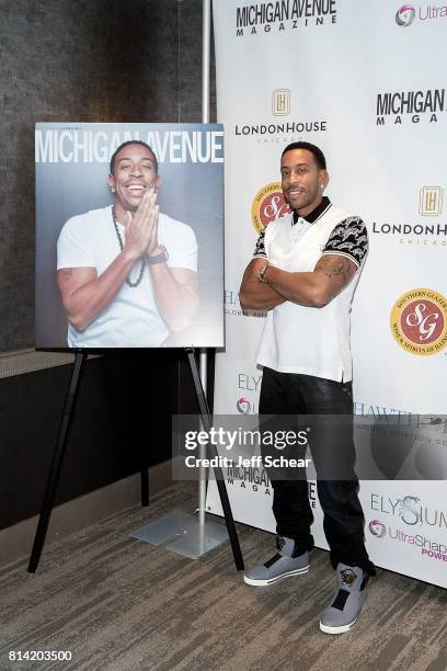 Ludacris attends Michigan Avenue Magazine Celebrates Its Summer Issue with Ludacris at LondonHouse on July 13, 2017 in Chicago, Illinois.