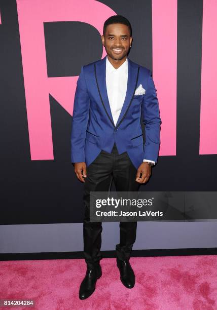 Actor Larenz Tate attends the premiere of "Girls Trip" at Regal LA Live Stadium 14 on July 13, 2017 in Los Angeles, California.