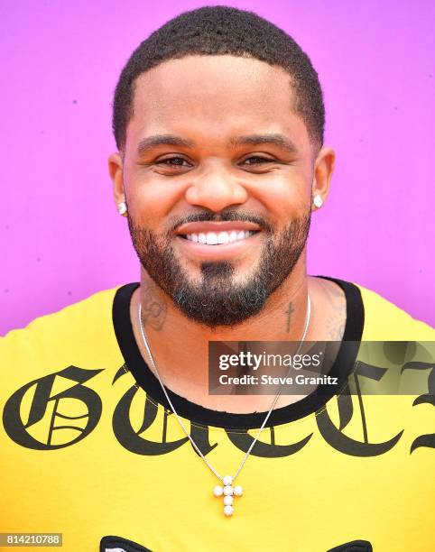 Prince Fielder arrives at the Nickelodeon Kids' Choice Sports Awards 2017 at Pauley Pavilion on July 13, 2017 in Los Angeles, California.
