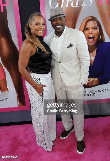 Producer Will Packer and wife Heather Packer attend the Premiere of Universal Pictures' 'Girls Trip' at Regal LA Live Stadium 14 on July 13, 2017 in...