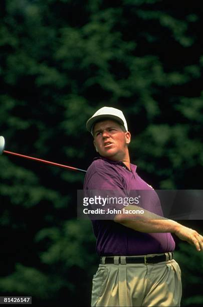 Golf: US Open, John Daly in action on Thursday at Oakmont CC, Oakmont, PA 6/16/1994