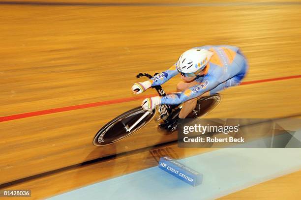 Track Cycling: UCI World Cup Classics, USA Taylor Phinney in action during 4000M Individual Pursuit at ADT Event Center Velodrome on Home Depot...