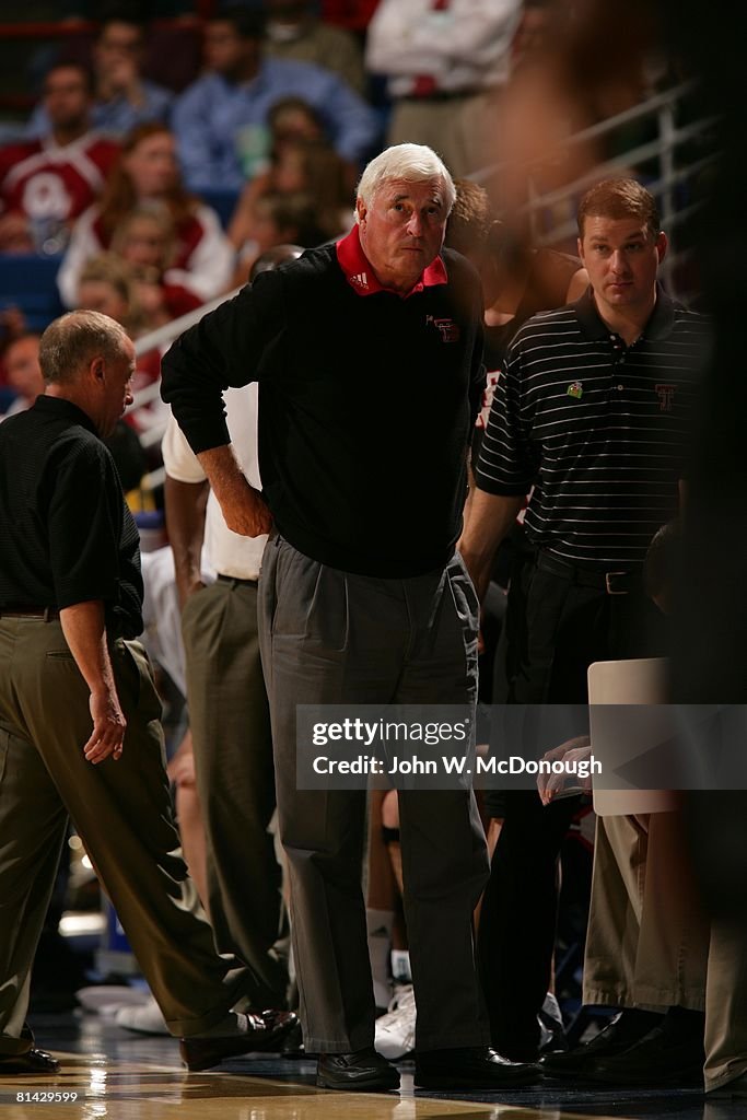 Texas Tech Coach Bobby Knight, 2005 NCAA Playoffs