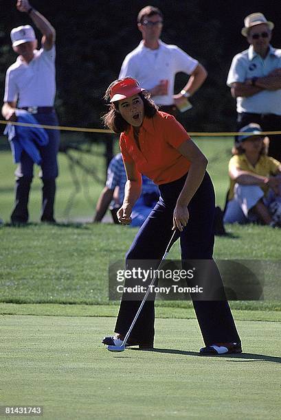 Golf: LPGA Championship, Nancy Lopez in action on Friday at Jack Nicklaus GC, Kings Island, OH 6/9/1978