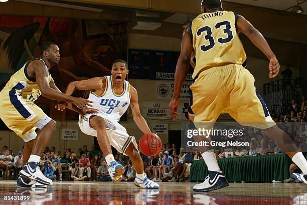 College Basketball: Maui Invitational, UCLA Russell Westbrook in action vs Georgia Tech during championship, Maui, HI