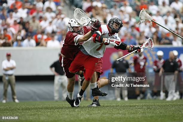 College Lacrosse: NCAA Playoffs, Maryland Joe Walters in action vs UMass, Philadelphia, PA 5/27/2006