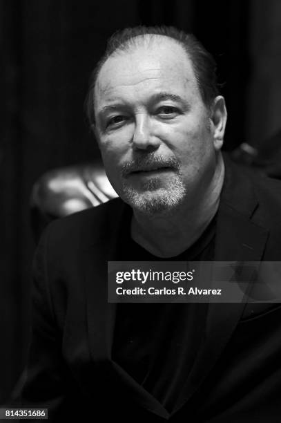 Musician Ruben Blades presents his tour 'Caminando, Adios y Gracias' at Casa de America on July 14, 2017 in Madrid, Spain.