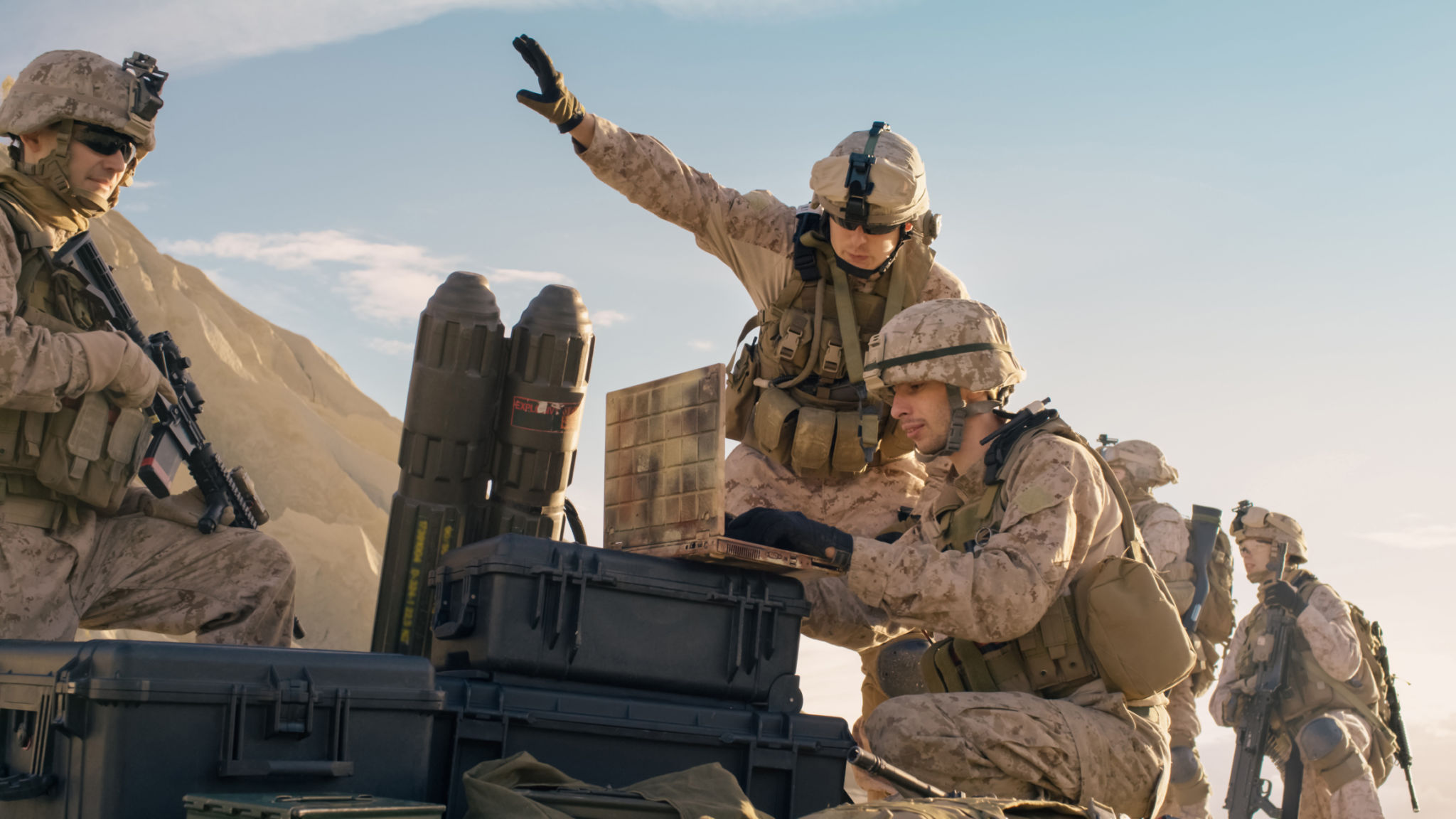 iot devices military