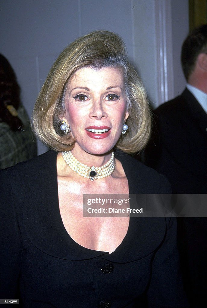 Joa Rivers Joan Rivers. News Photo - Getty Images