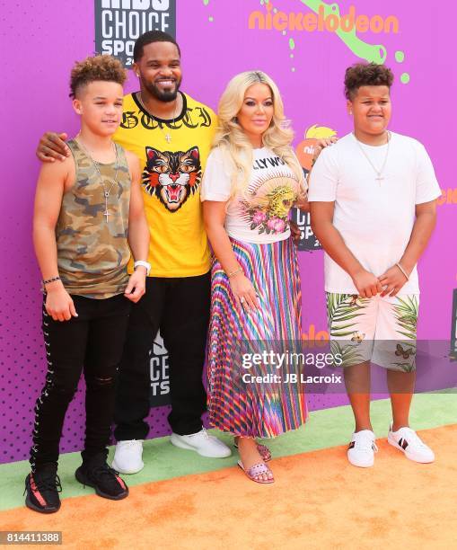 Prince Fielder attends the 2017 Nickelodeon Kids' Choice Sports Awards at Pauley Pavilion on July 13, 2017 in Los Angeles, California.