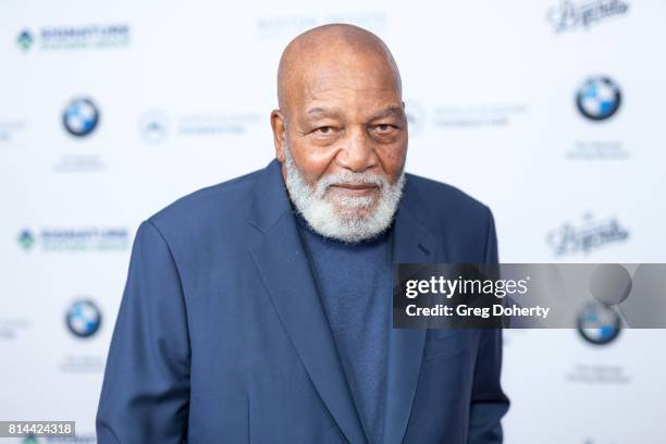 Cleveland Browns Full Back, NFL Champion and Actor Jim Brown attends the Sports Academy Foundation 50 For 50 at Manhattan Country Club on July 13,...