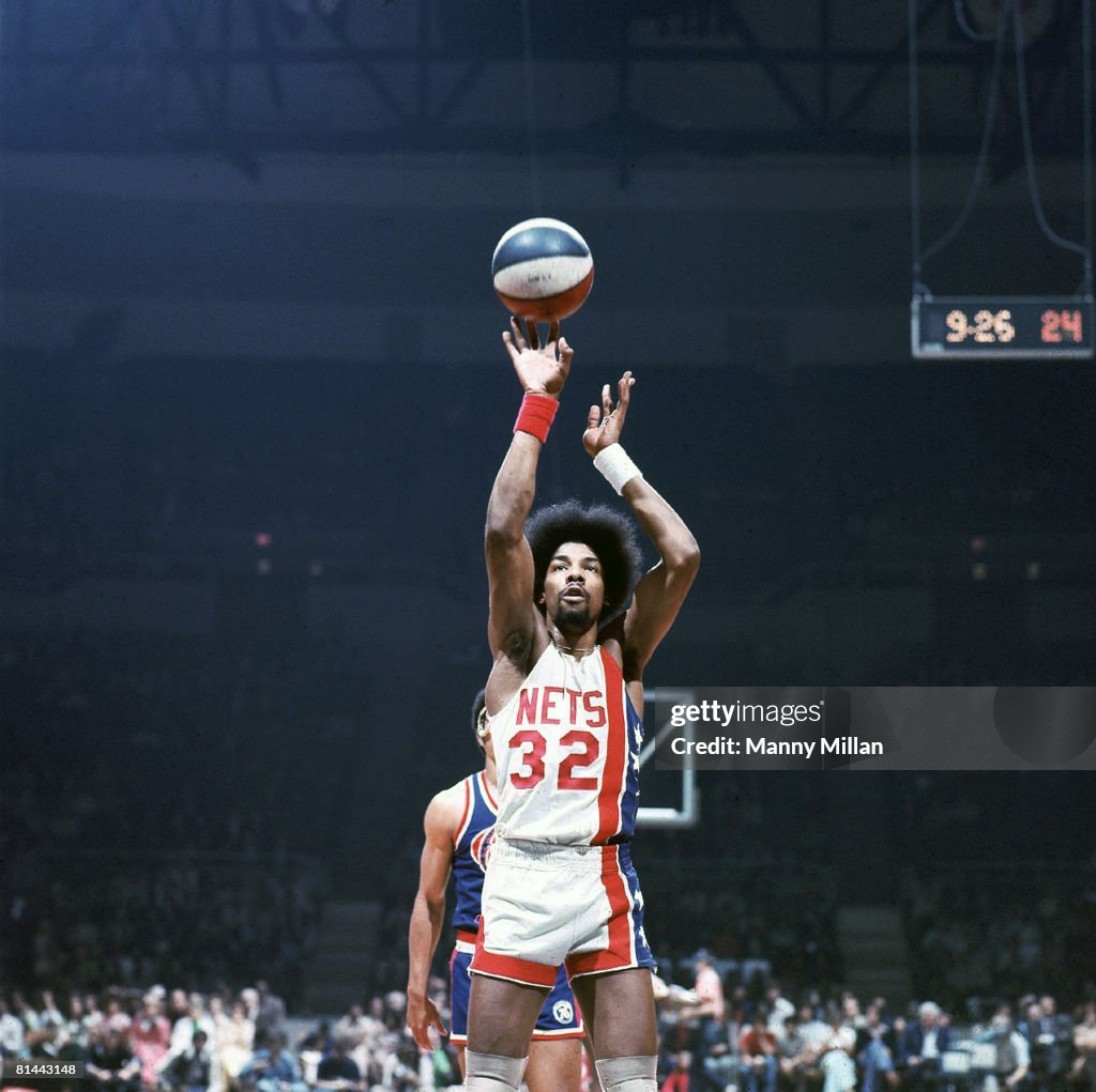 New York Nets Julius Erving, 1976 ABA Championship