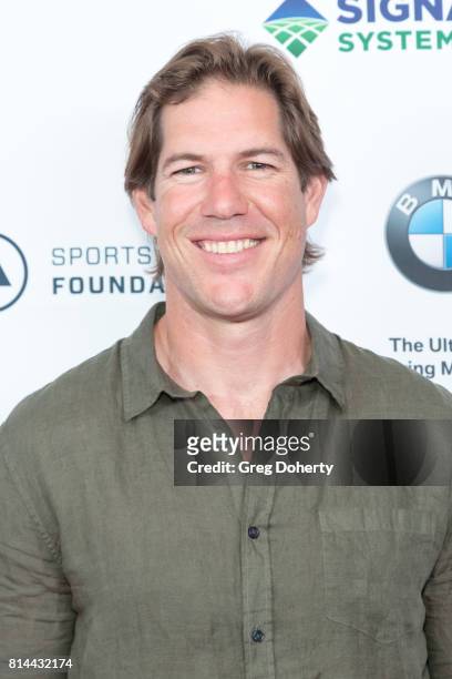 Former NFL Linebacker Scott Fujita attends the Sports Academy Foundation 50 For 50 at Manhattan Country Club on July 13, 2017 in Manhattan Beach,...