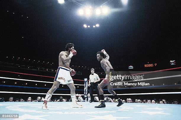 Rocky Ramon 451 Sugar Ray Leonard 1980 Stock Photos, High-Res Pictures, and Images ...