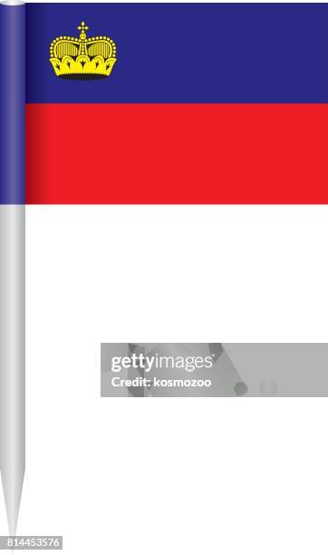 flag liechtenstein - liechtenstein flag stock illustrations