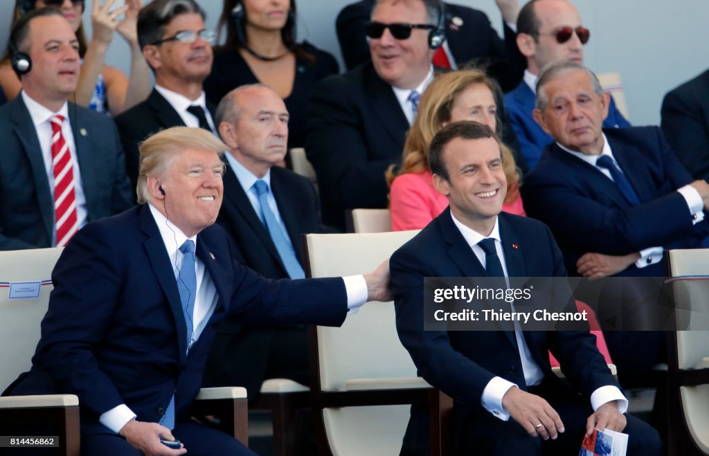 2017 Bastille Day Military Ceremony On The Champs Elysees In Paris