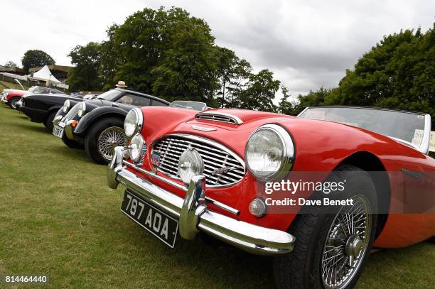 General view during day two of the three day Festival in Newmarket, the home of horseracing at Newmarket Racecourse on July 14, 2017 in Newmarket,...