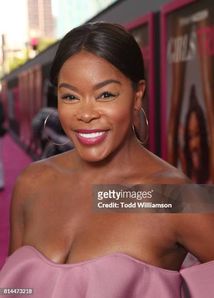Golden Brooks attends the Premiere Of Universal Pictures' "Girls Trip" at Regal LA Live Stadium 14 on July 13, 2017 in Los Angeles, California.