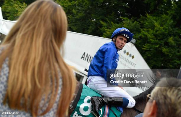 General view during day two of the three day Festival in Newmarket, the home of horseracing at Newmarket Racecourse on July 14, 2017 in Newmarket,...