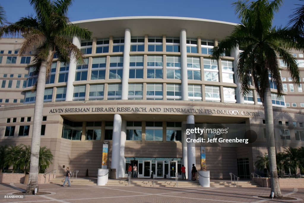 Southeastern Library The exterior of the Alvin Sherman Library at Nova Southeastern... News ...