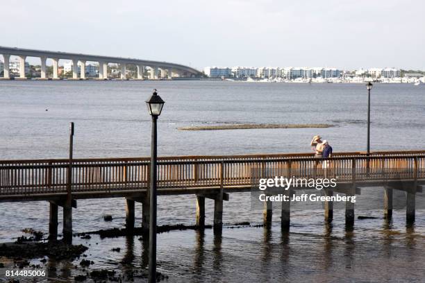 St. Lucie River Riverwalk.