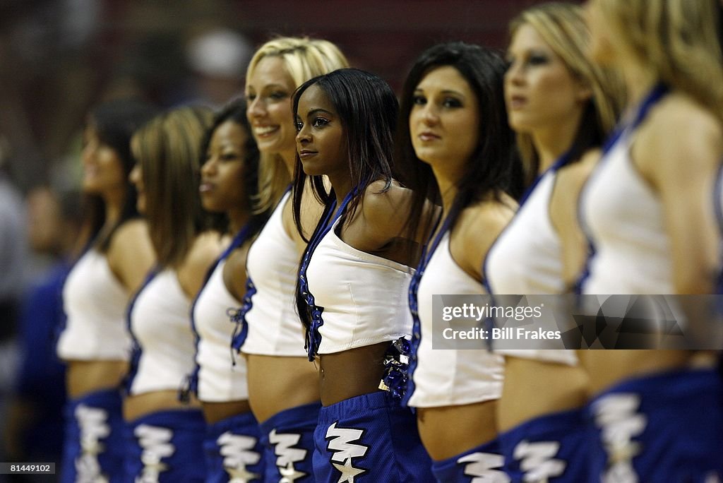 Devof Orlando Magic cheerleaders during game vs New York Knicks, Orlando, FL ...