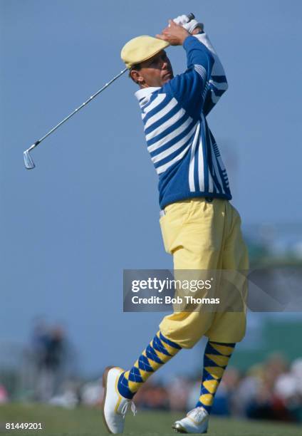 American golfer Payne Stewart during the British Open Golf Championship held at St Andrews, Scotland between the 19th - 22nd July 1990.