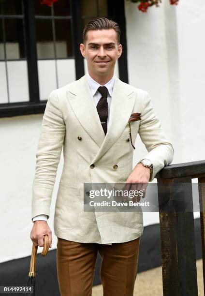 Ryan McCullagh attends day two of the three day Festival in Newmarket, the home of horseracing at Newmarket Racecourse on July 14, 2017 in Newmarket,...