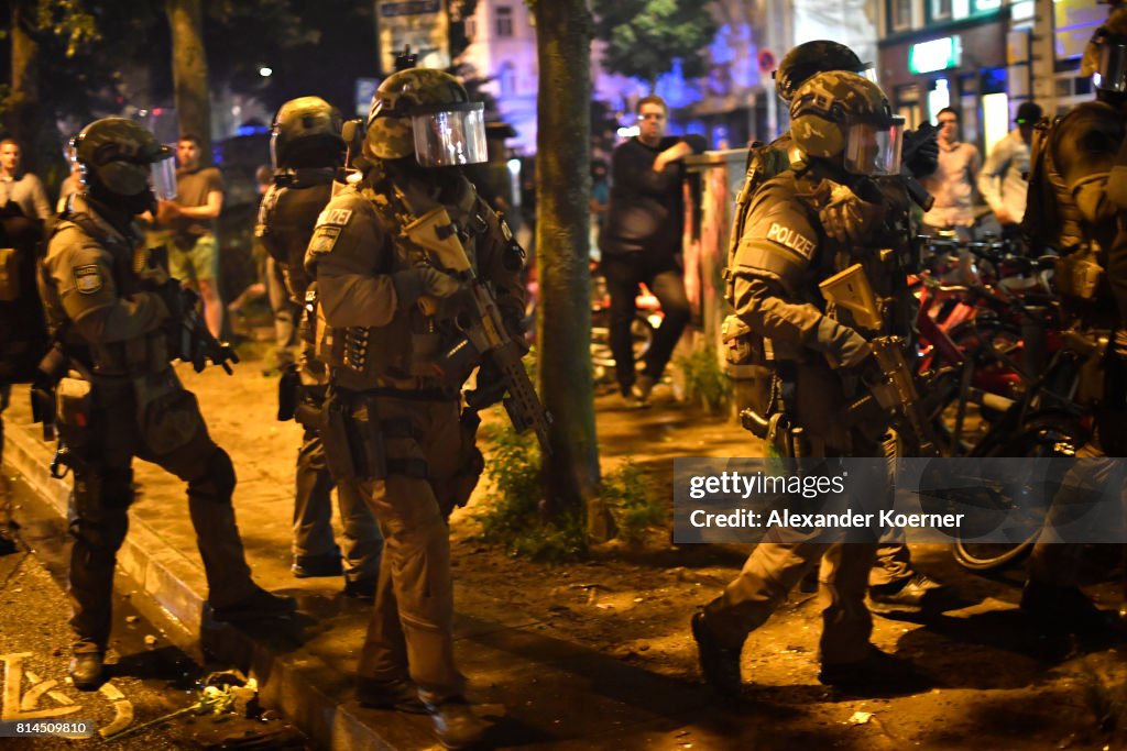 Protesters March During The G20 Summit