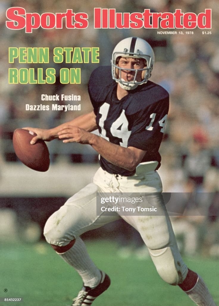 Penn State QB Chuck Fusina...