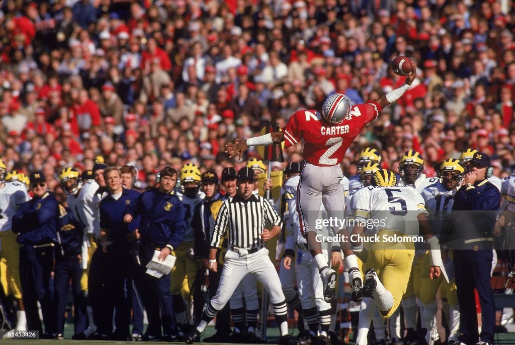 Ohio State's Cris Carter...