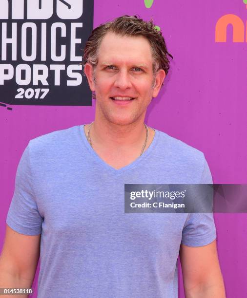 Jeffrey Nicholas Brown attends Nickelodeon Kids' Choice Sports Awards 2017 at Pauley Pavilion on July 13, 2017 in Los Angeles, California.