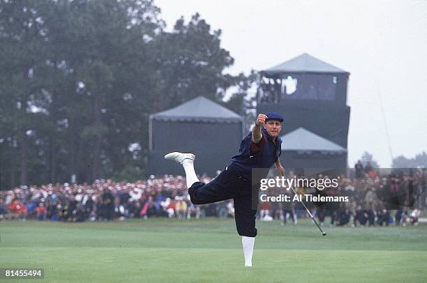 Golf: US Open, Payne Stewart victorious after winning on Sunday at Pinehurst Resort, Pinehurst, NC 6/20/1999