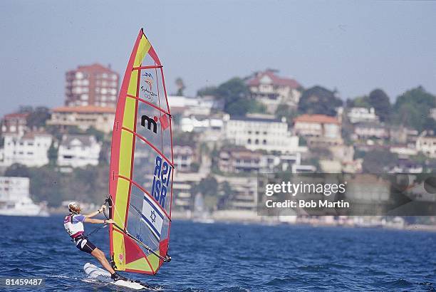 Wind Surfing: 2000 Summer Olympics, Miscellaneous ISR mistral action in Sydney Harbour, Sydney, AUS 9/18/2000