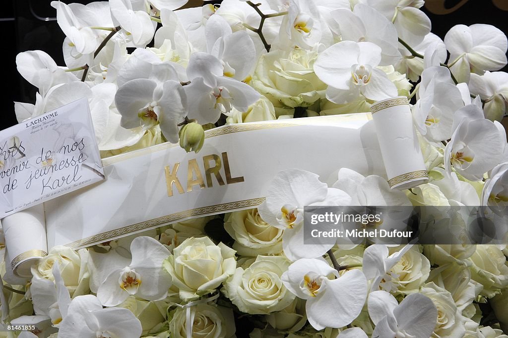 Yves Saint Laurent Funeral