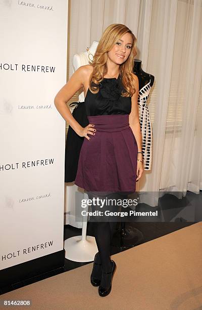 COVERAGE* Lauren Conrad launches her new clothing line at Holt News  Photo - Getty Images