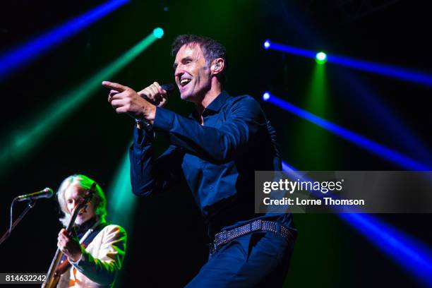 Marti Pellow of Wet Wet Wet performs at Eventim Apollo on July 14, 2017 in London, England.