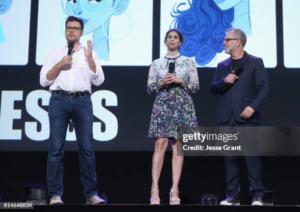 Director Phil Johnston, actor Sarah Silverman and director Rich Moore of RALPH BREAKS THE INTERNET: WRECK-IT RALPH 2 took part today in the Walt...