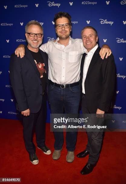 Directors Rich Moore and Phil Johnston and producer Clark Spencer of RALPH BREAKS THE INTERNET: WRECK-IT RALPH 2 took part today in the Walt Disney...