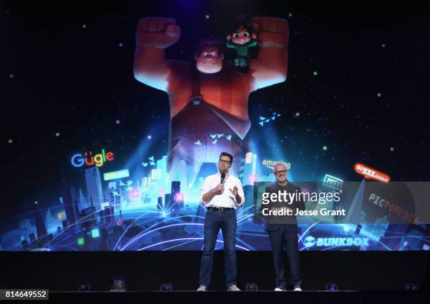 Director Phil Johnston and director Rich Moore of RALPH BREAKS THE INTERNET: WRECK-IT RALPH 2 took part today in the Walt Disney Studios animation...