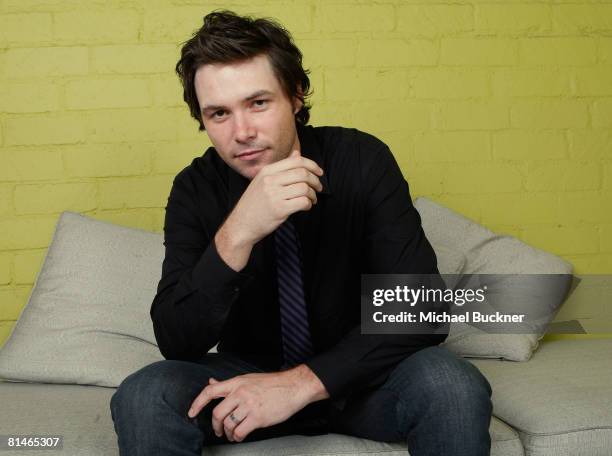 American Idol contestant Michael Johns poses for a portrait during the Australians In Film 2008 "Breakthrough Awards" held at the Avalon Hotel on...
