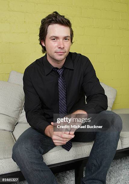 American Idol contestant Michael Johns poses for a portrait during the Australians In Film 2008 "Breakthrough Awards" held at the Avalon Hotel on...