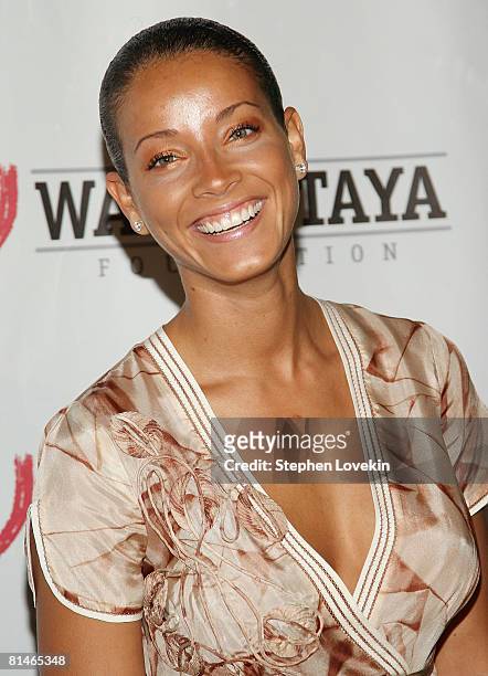 Model Porschla Coleman attends the 5th Annual Wayuu Taya Fundraising Gala on June 5, 2008 at The Bowery Hotel in New York.