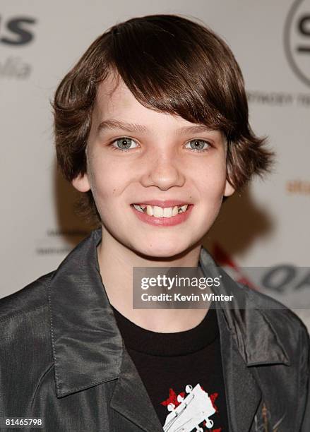 Actor Kodi Smit-McPhee arrives at the Australians In Film 2008 "Breakthrough Awards" held at the Avalon Hotel on June 5, 2008 in Los Angeles,...