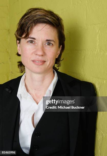 Director Kimberly Peirce poses for a portrait during the Australians In Film 2008 "Breakthrough Awards" held at the Avalon Hotel on June 5, 2008 in...