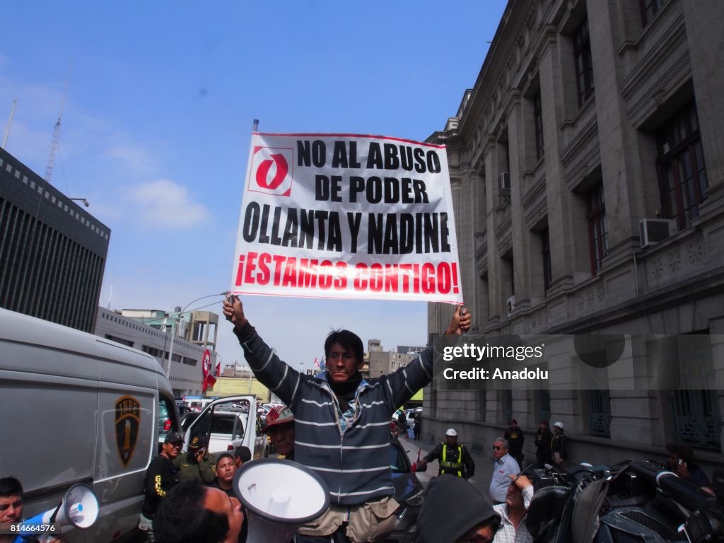 Former President of Peru Ollanta Humala and wife put in pre-trial detention