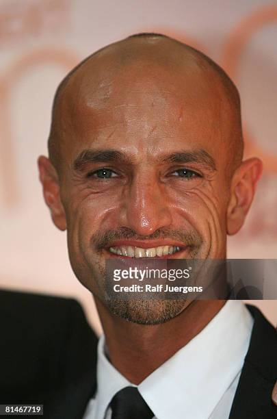 Peyman Amin attends a photocall for PRO7 TV show 'Germanys Next Topmodel' on June 05, 2008 at Cologne, Germany.