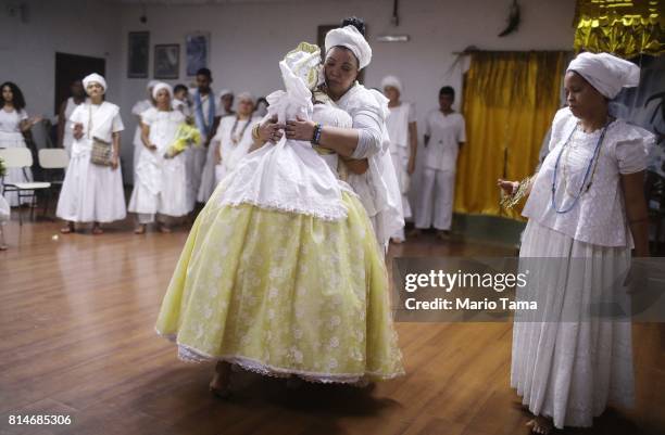 Candom Using Image Candomble Worshippers Hold Ceremony In Brazil Photos and Premium High ...